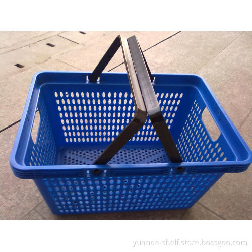 28 Liter Double Handle Supermarket Basket Zc-4